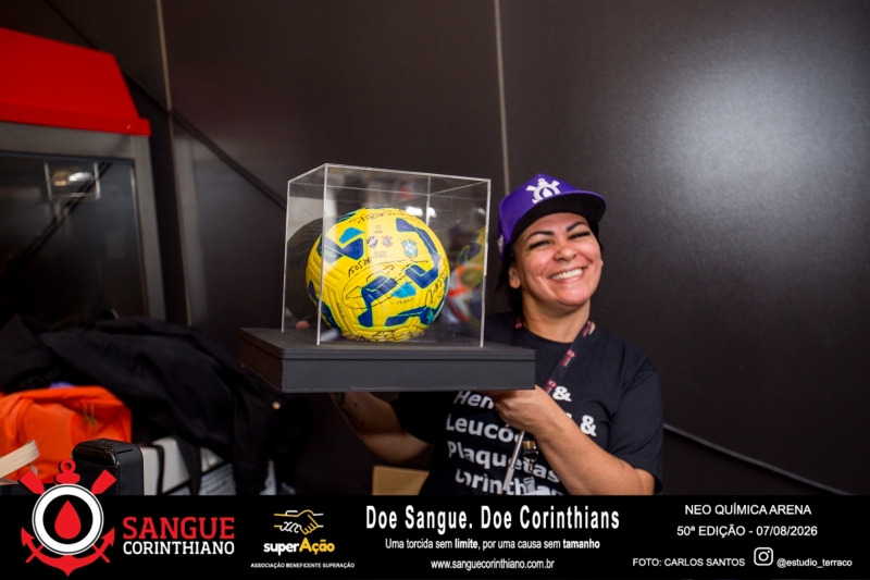 50º Edição - Campanha Sangue Corinthiano - Neo Quimíca Arena - 07 de Agosto 2026
