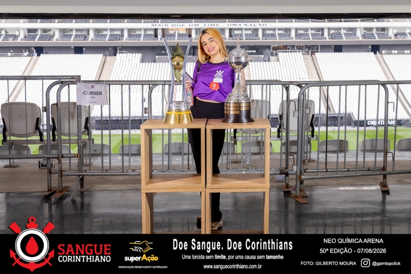 50º Edição - Campanha Sangue Corinthiano - Neo Quimíca Arena - 07 de Agosto 2026