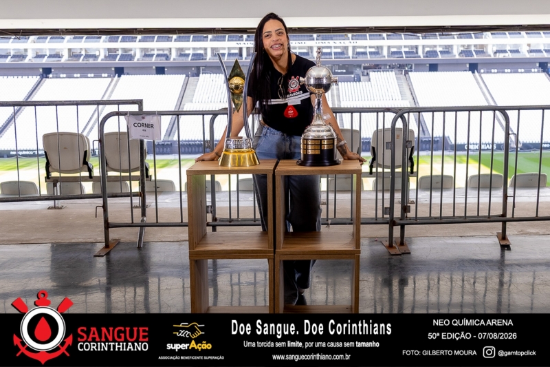 50º Edição - Campanha Sangue Corinthiano - Neo Quimíca Arena - 07 de Agosto 2026