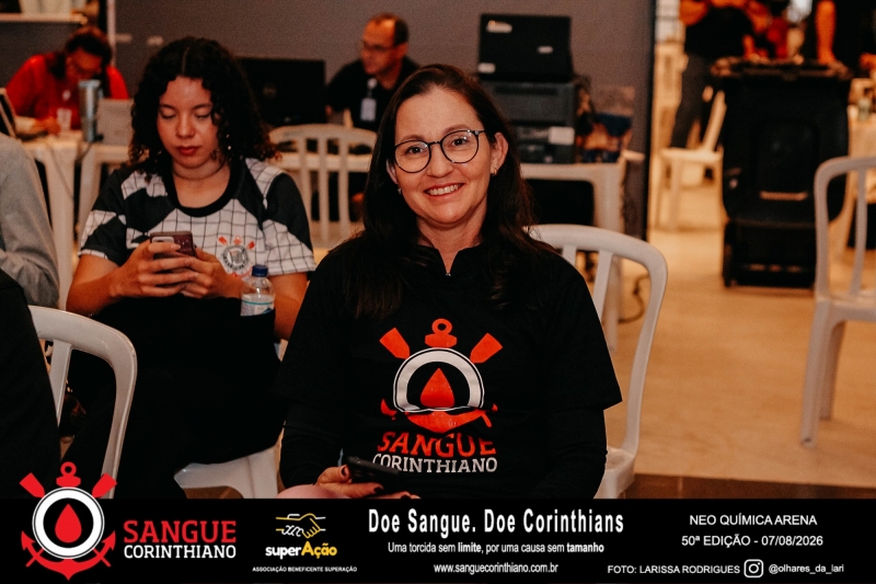 50º Edição - Campanha Sangue Corinthiano - Neo Quimíca Arena - 07 de Agosto 2026