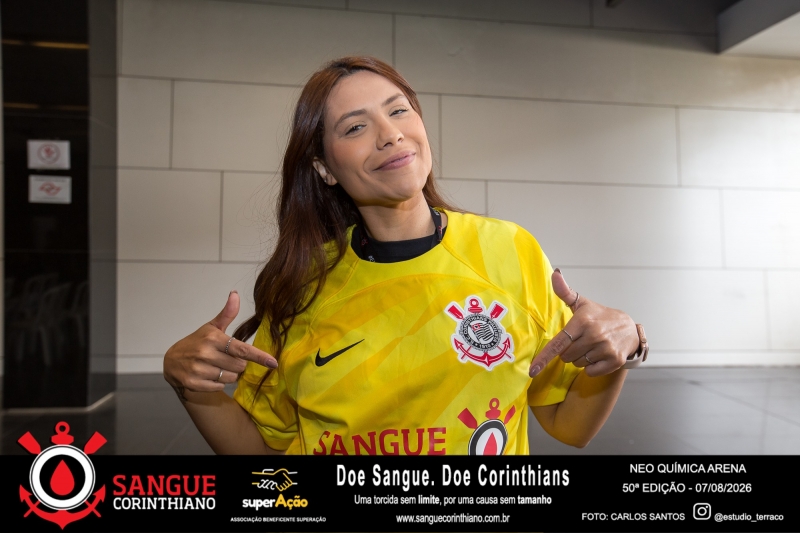 50º Edição - Campanha Sangue Corinthiano - Neo Quimíca Arena - 07 de Agosto 2026