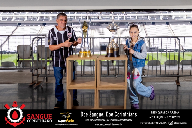 50º Edição - Campanha Sangue Corinthiano - Neo Quimíca Arena - 07 de Agosto 2026
