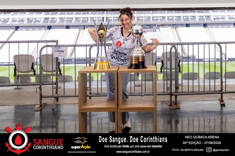 50º Edição - Campanha Sangue Corinthiano - Neo Quimíca Arena - 07 de Agosto 2026