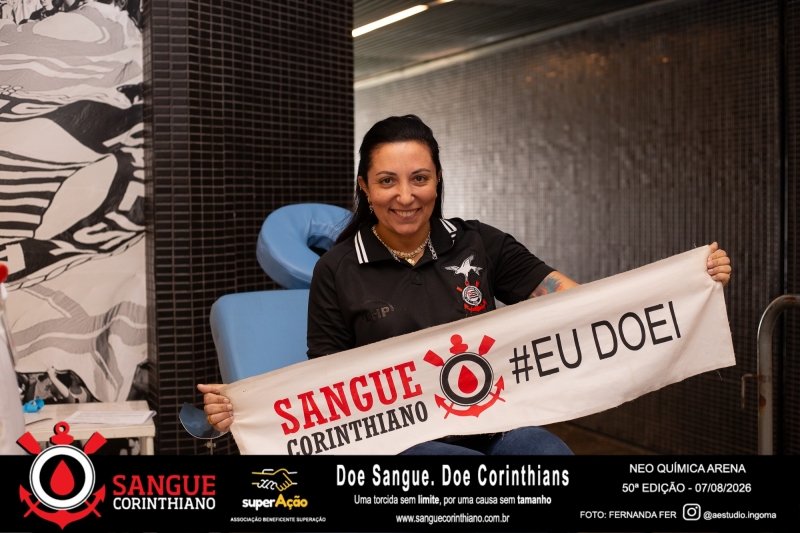 50º Edição - Campanha Sangue Corinthiano - Neo Quimíca Arena - 07 de Agosto 2026