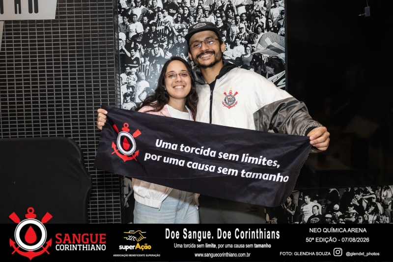 50º Edição - Campanha Sangue Corinthiano - Neo Quimíca Arena - 07 de Agosto 2026