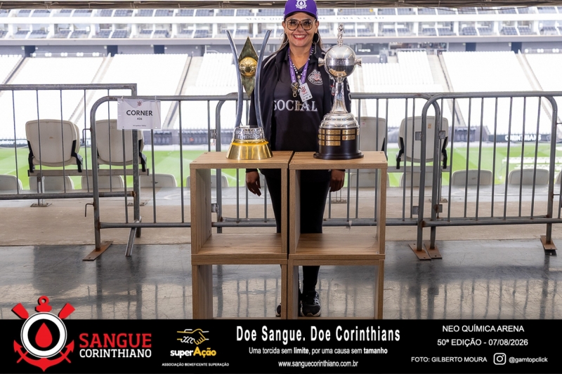 50º Edição - Campanha Sangue Corinthiano - Neo Quimíca Arena - 07 de Agosto 2026