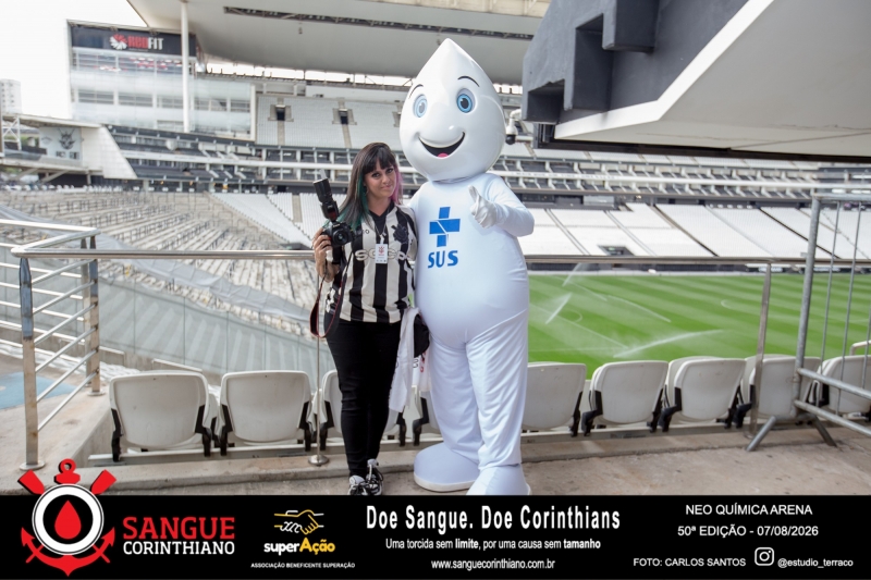 50º Edição - Campanha Sangue Corinthiano - Neo Quimíca Arena - 07 de Agosto 2026