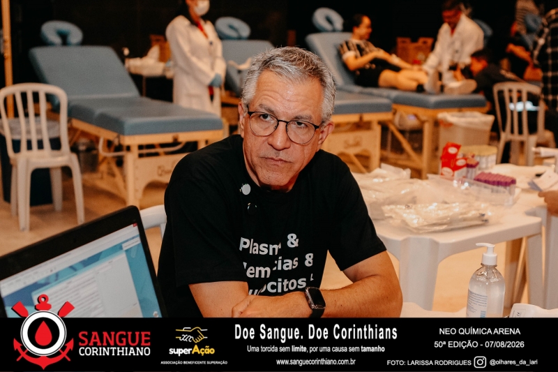 50º Edição - Campanha Sangue Corinthiano - Neo Quimíca Arena - 07 de Agosto 2026