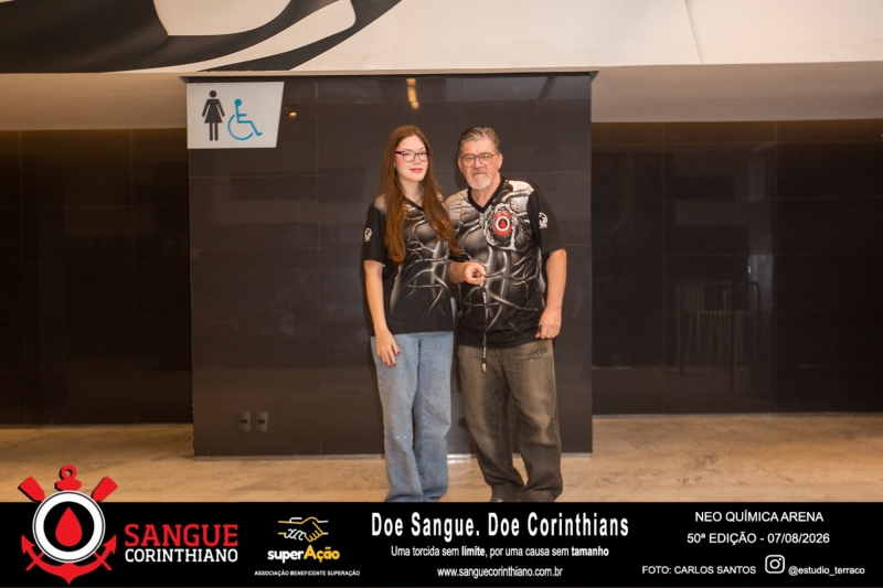 50º Edição - Campanha Sangue Corinthiano - Neo Quimíca Arena - 07 de Agosto 2026