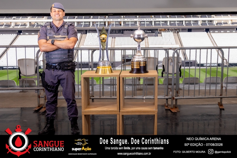 50º Edição - Campanha Sangue Corinthiano - Neo Quimíca Arena - 07 de Agosto 2026