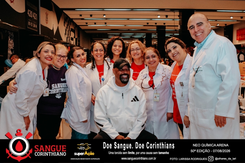 50º Edição - Campanha Sangue Corinthiano - Neo Quimíca Arena - 07 de Agosto 2026