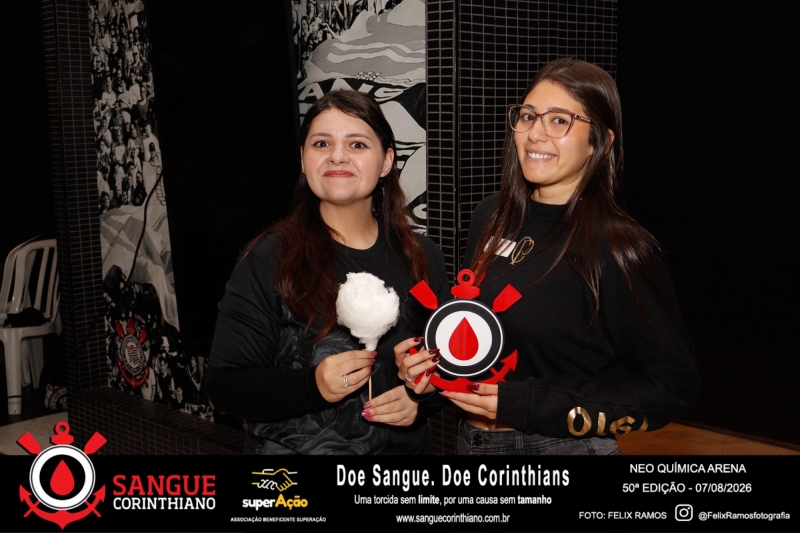 50º Edição - Campanha Sangue Corinthiano - Neo Quimíca Arena - 07 de Agosto 2026
