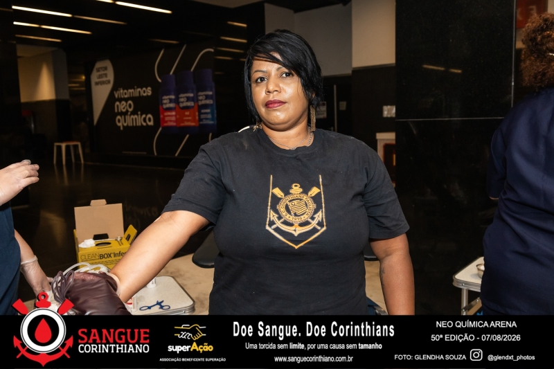 50º Edição - Campanha Sangue Corinthiano - Neo Quimíca Arena - 07 de Agosto 2026