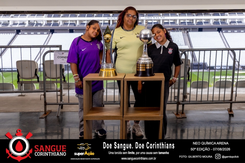 50º Edição - Campanha Sangue Corinthiano - Neo Quimíca Arena - 07 de Agosto 2026