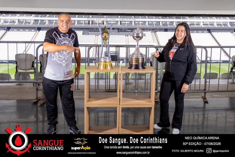50º Edição - Campanha Sangue Corinthiano - Neo Quimíca Arena - 07 de Agosto 2026