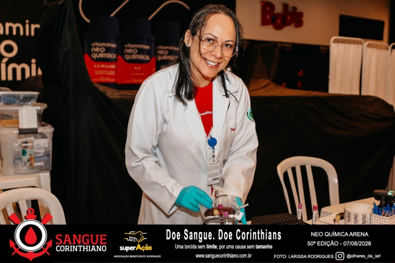 50º Edição - Campanha Sangue Corinthiano - Neo Quimíca Arena - 07 de Agosto 2026