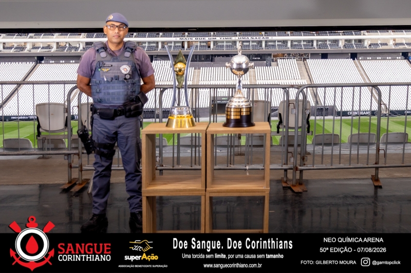 50º Edição - Campanha Sangue Corinthiano - Neo Quimíca Arena - 07 de Agosto 2026