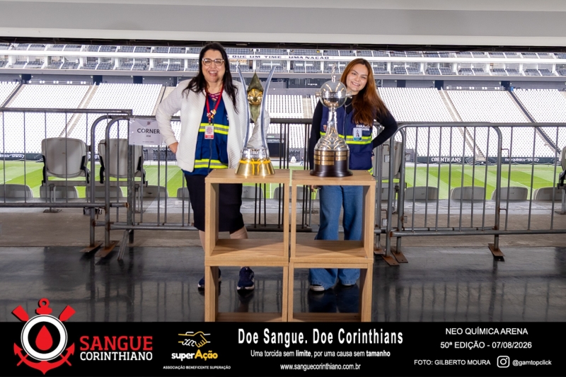 50º Edição - Campanha Sangue Corinthiano - Neo Quimíca Arena - 07 de Agosto 2026