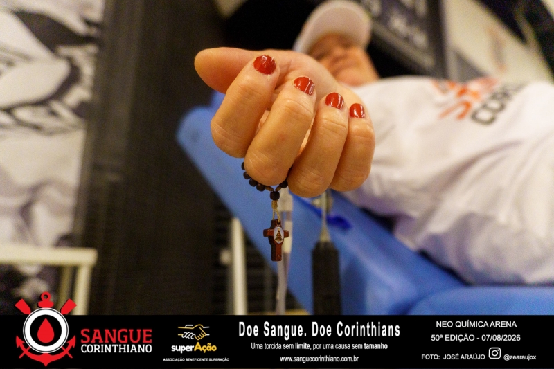 50º Edição - Campanha Sangue Corinthiano - Neo Quimíca Arena - 07 de Agosto 2026