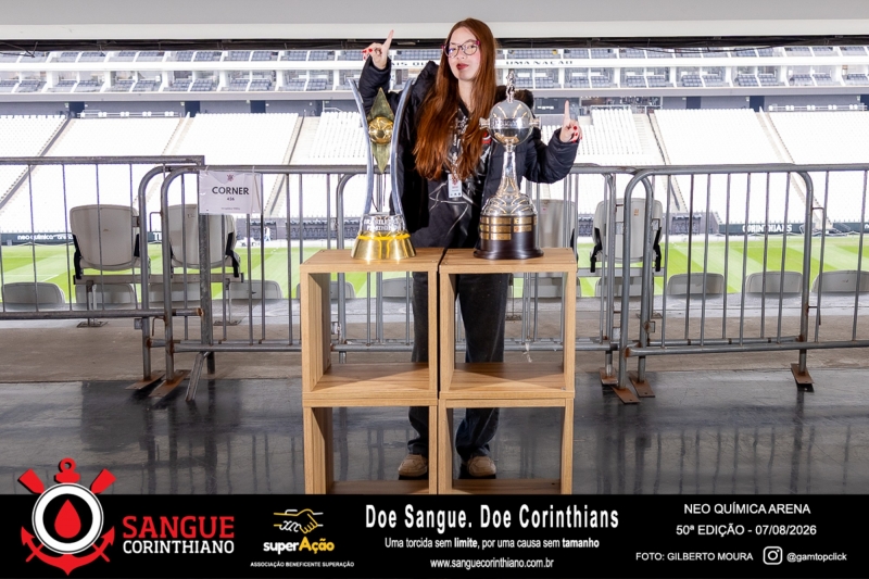 50º Edição - Campanha Sangue Corinthiano - Neo Quimíca Arena - 07 de Agosto 2026