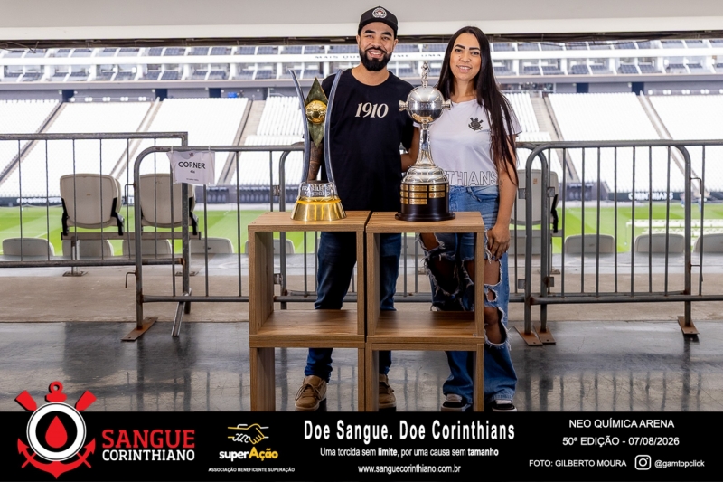 50º Edição - Campanha Sangue Corinthiano - Neo Quimíca Arena - 07 de Agosto 2026