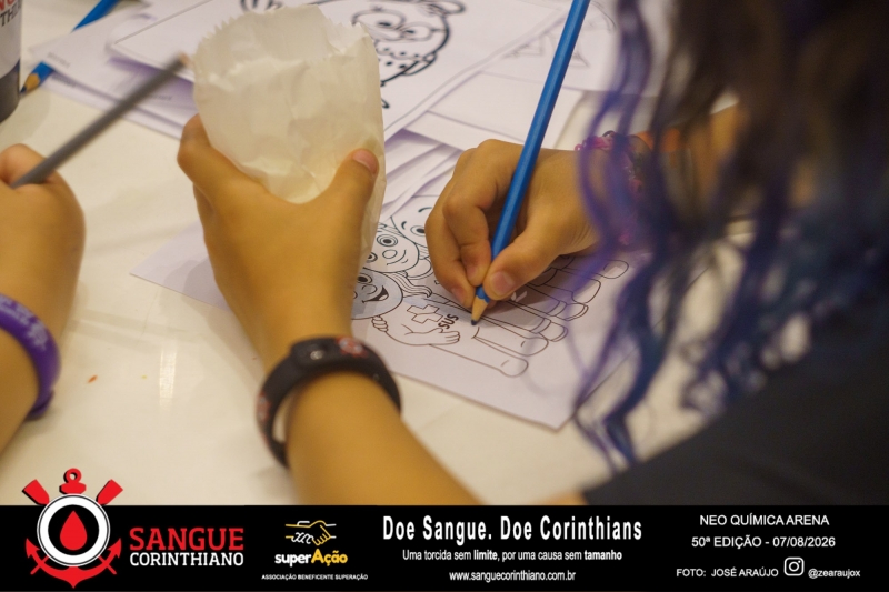 50º Edição - Campanha Sangue Corinthiano - Neo Quimíca Arena - 07 de Agosto 2026