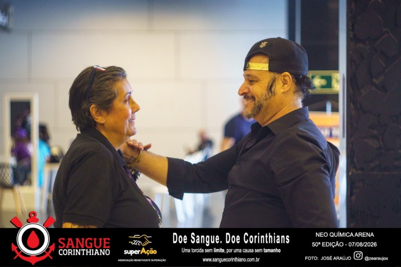 50º Edição - Campanha Sangue Corinthiano - Neo Quimíca Arena - 07 de Agosto 2026