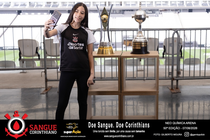 50º Edição - Campanha Sangue Corinthiano - Neo Quimíca Arena - 07 de Agosto 2026