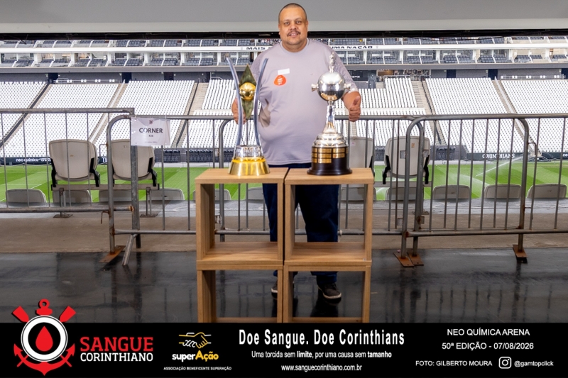 50º Edição - Campanha Sangue Corinthiano - Neo Quimíca Arena - 07 de Agosto 2026