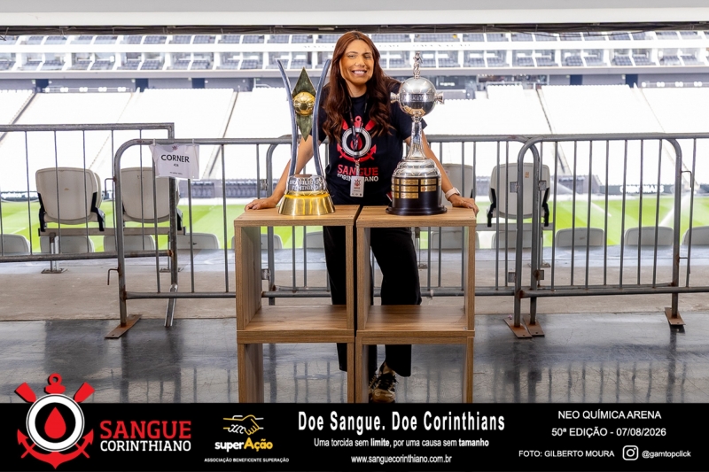 50º Edição - Campanha Sangue Corinthiano - Neo Quimíca Arena - 07 de Agosto 2026