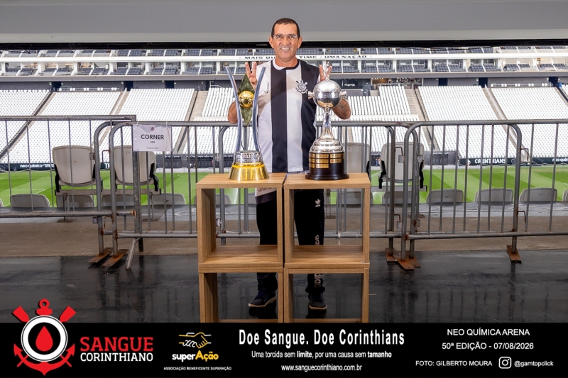 50º Edição - Campanha Sangue Corinthiano - Neo Quimíca Arena - 07 de Agosto 2026