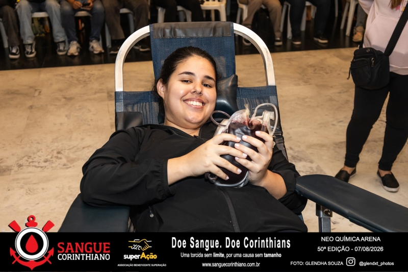 50º Edição - Campanha Sangue Corinthiano - Neo Quimíca Arena - 07 de Agosto 2026