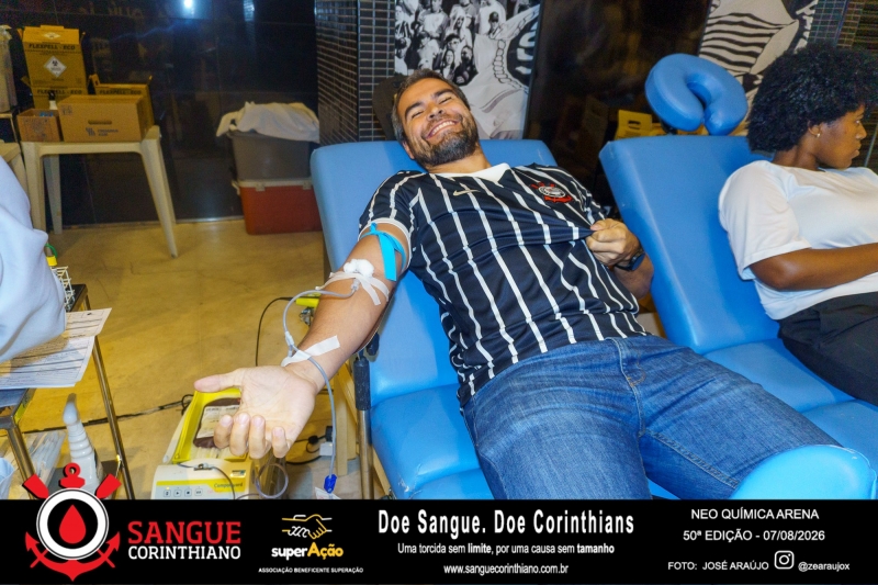 50º Edição - Campanha Sangue Corinthiano - Neo Quimíca Arena - 07 de Agosto 2026