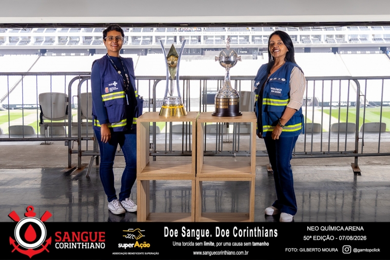 50º Edição - Campanha Sangue Corinthiano - Neo Quimíca Arena - 07 de Agosto 2026