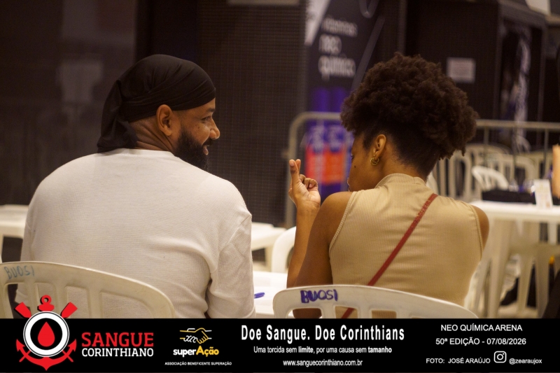 50º Edição - Campanha Sangue Corinthiano - Neo Quimíca Arena - 07 de Agosto 2026