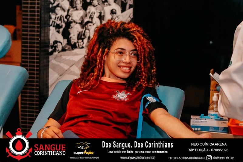 50º Edição - Campanha Sangue Corinthiano - Neo Quimíca Arena - 07 de Agosto 2026