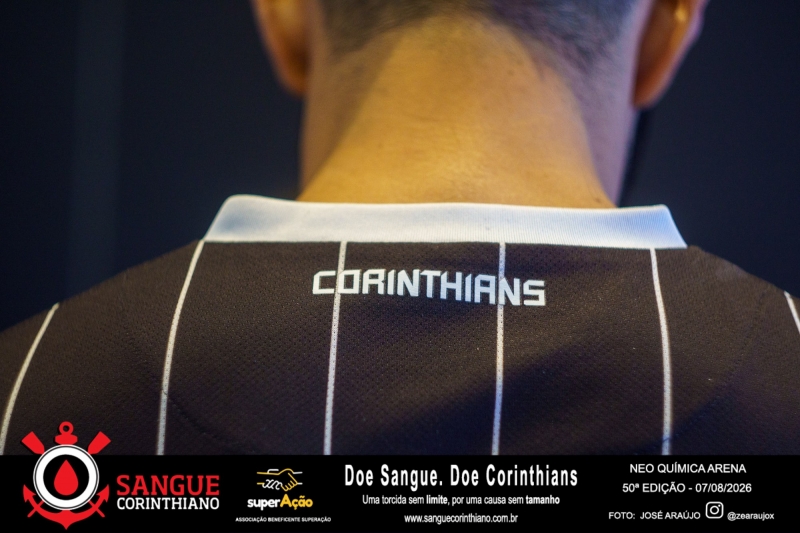 50º Edição - Campanha Sangue Corinthiano - Neo Quimíca Arena - 07 de Agosto 2026