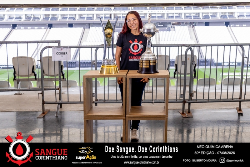 50º Edição - Campanha Sangue Corinthiano - Neo Quimíca Arena - 07 de Agosto 2026