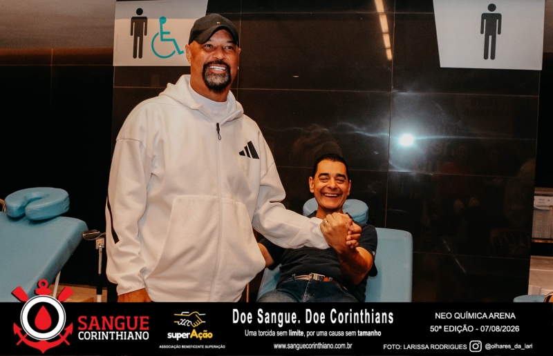 50º Edição - Campanha Sangue Corinthiano - Neo Quimíca Arena - 07 de Agosto 2026