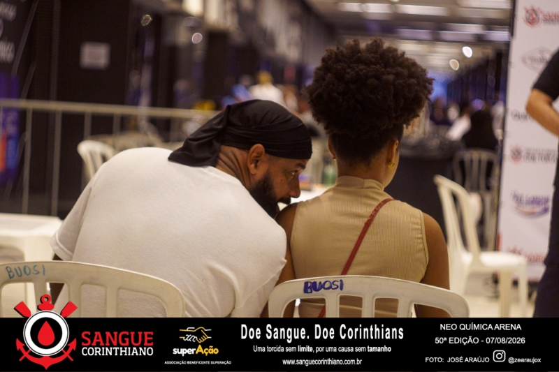 50º Edição - Campanha Sangue Corinthiano - Neo Quimíca Arena - 07 de Agosto 2026