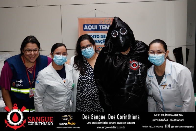 50º Edição - Campanha Sangue Corinthiano - Neo Quimíca Arena - 07 de Agosto 2026