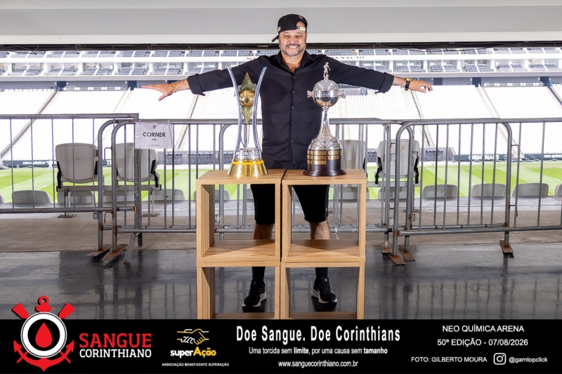 50º Edição - Campanha Sangue Corinthiano - Neo Quimíca Arena - 07 de Agosto 2026