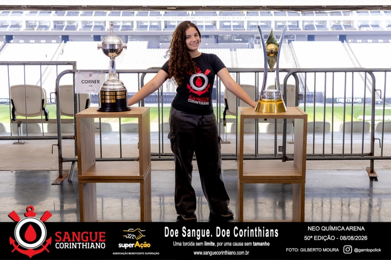 50º Edição - Campanha Sangue Corinthiano - Neo Quimíca Arena - 08 de Agosto 2026