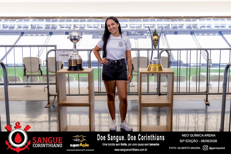 50º Edição - Campanha Sangue Corinthiano - Neo Quimíca Arena - 08 de Agosto 2026