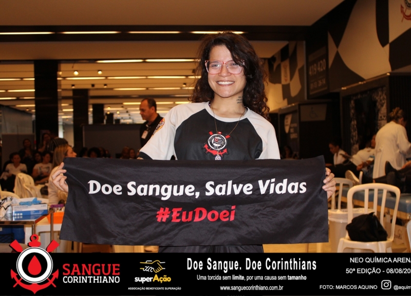 50º Edição - Campanha Sangue Corinthiano - Neo Quimíca Arena - 08 de Agosto 2026