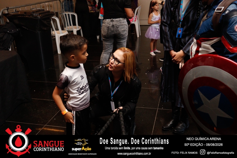 50º Edição - Campanha Sangue Corinthiano - Neo Quimíca Arena - 08 de Agosto 2026