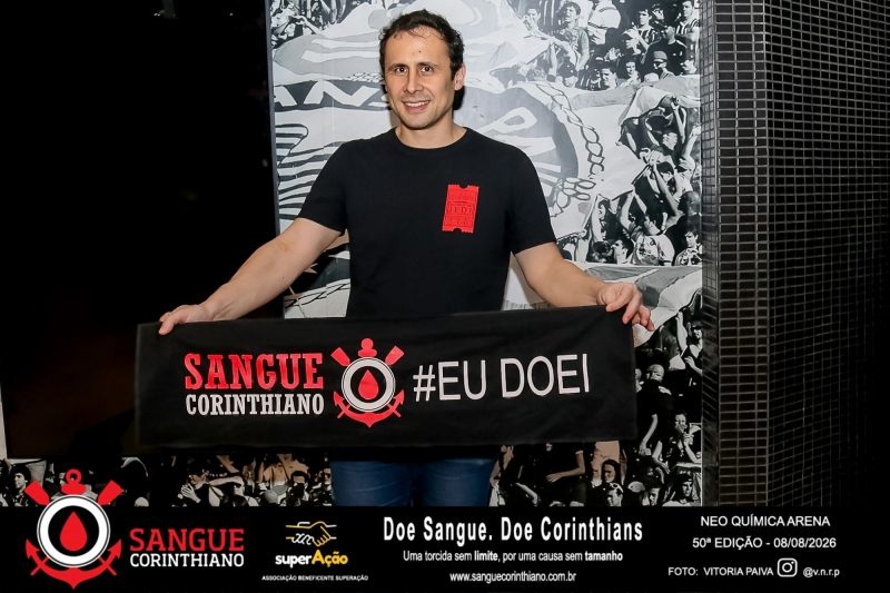 50º Edição - Campanha Sangue Corinthiano - Neo Quimíca Arena - 08 de Agosto 2026
