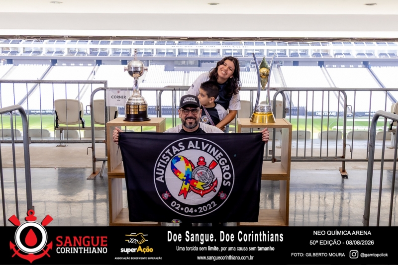 50º Edição - Campanha Sangue Corinthiano - Neo Quimíca Arena - 08 de Agosto 2026