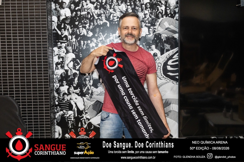 50º Edição - Campanha Sangue Corinthiano - Neo Quimíca Arena - 08 de Agosto 2026