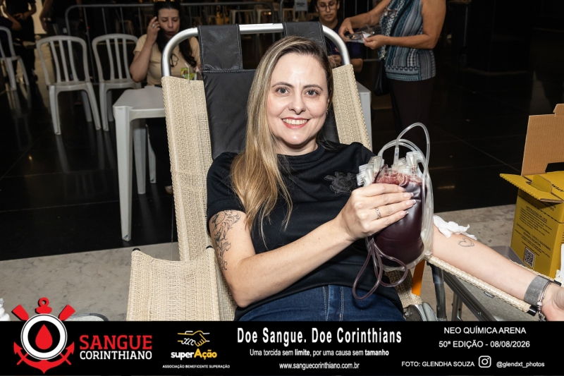 50º Edição - Campanha Sangue Corinthiano - Neo Quimíca Arena - 08 de Agosto 2026